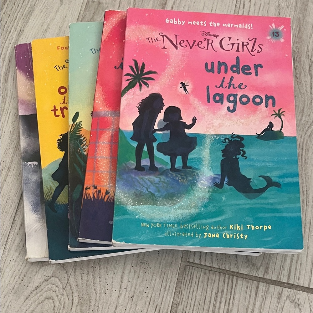 Disney The Never Girls Book Collection - Vibrant Covers